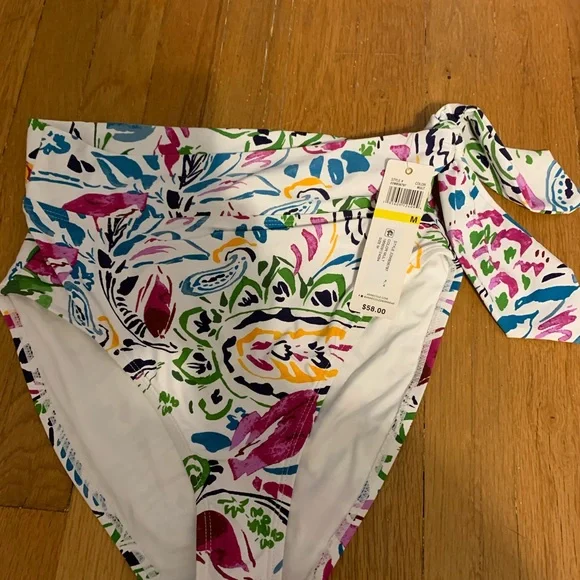 Anne Cole bikini NWT - top size medium, bottoms size large - Picture 2 of 3